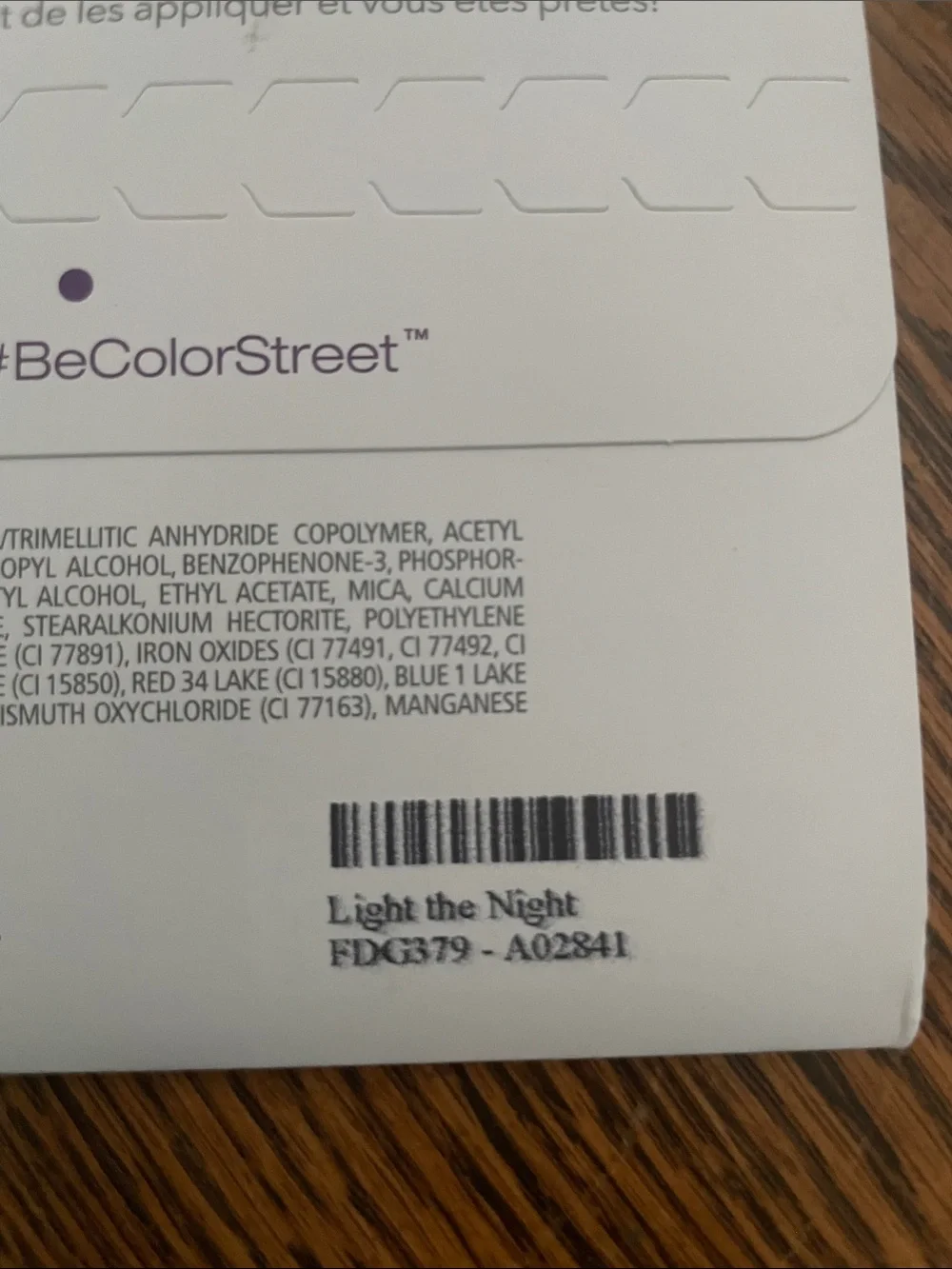 Color Street Light the Night nail strips